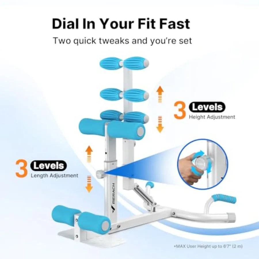 Deep Squat Machine for Women Adjustable Glutes Trainer Machine Core Leg Exercise Push Up Board Workout Equipment at Home