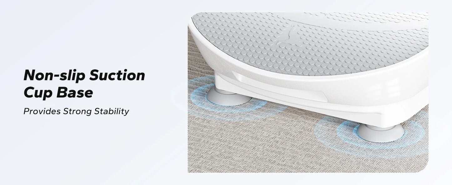 MERACH Vibration Plate CV30 Exercise Machine Whole Body Workout Power Vibrate Fitness Platform Vibration Weight Loss&Shaping