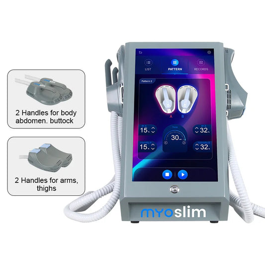 EMS RF Myoslim Body Sculpt Machine Contouring Muscle Electric Stimulation HI-EMT Body Sculpt Slimming Muscle Sets Machine