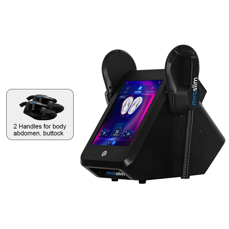EMS RF Myoslim Body Sculpt Machine Contouring Muscle Electric Stimulation HI-EMT Body Sculpt Slimming Muscle Sets Machine