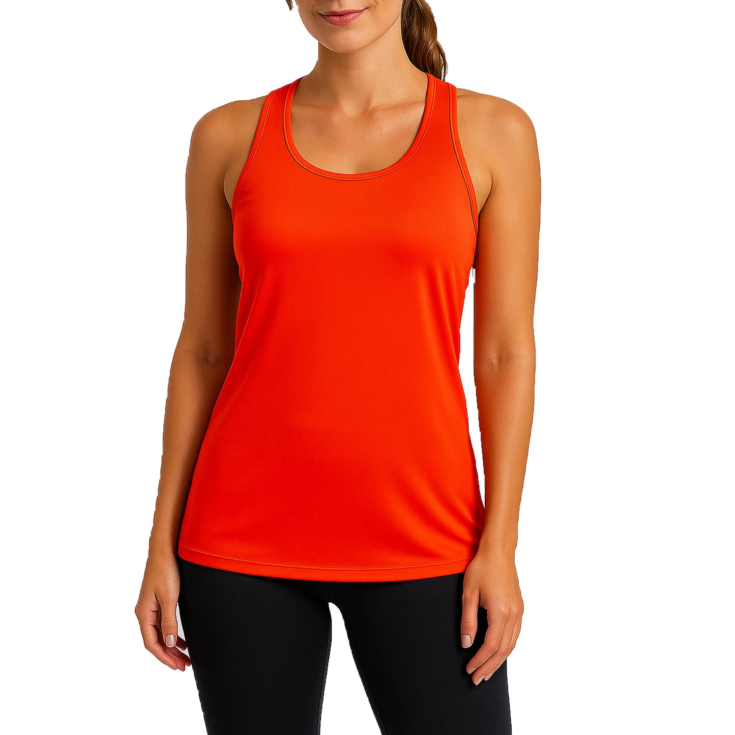 Womens Moisture Wicking Racerback Tanks