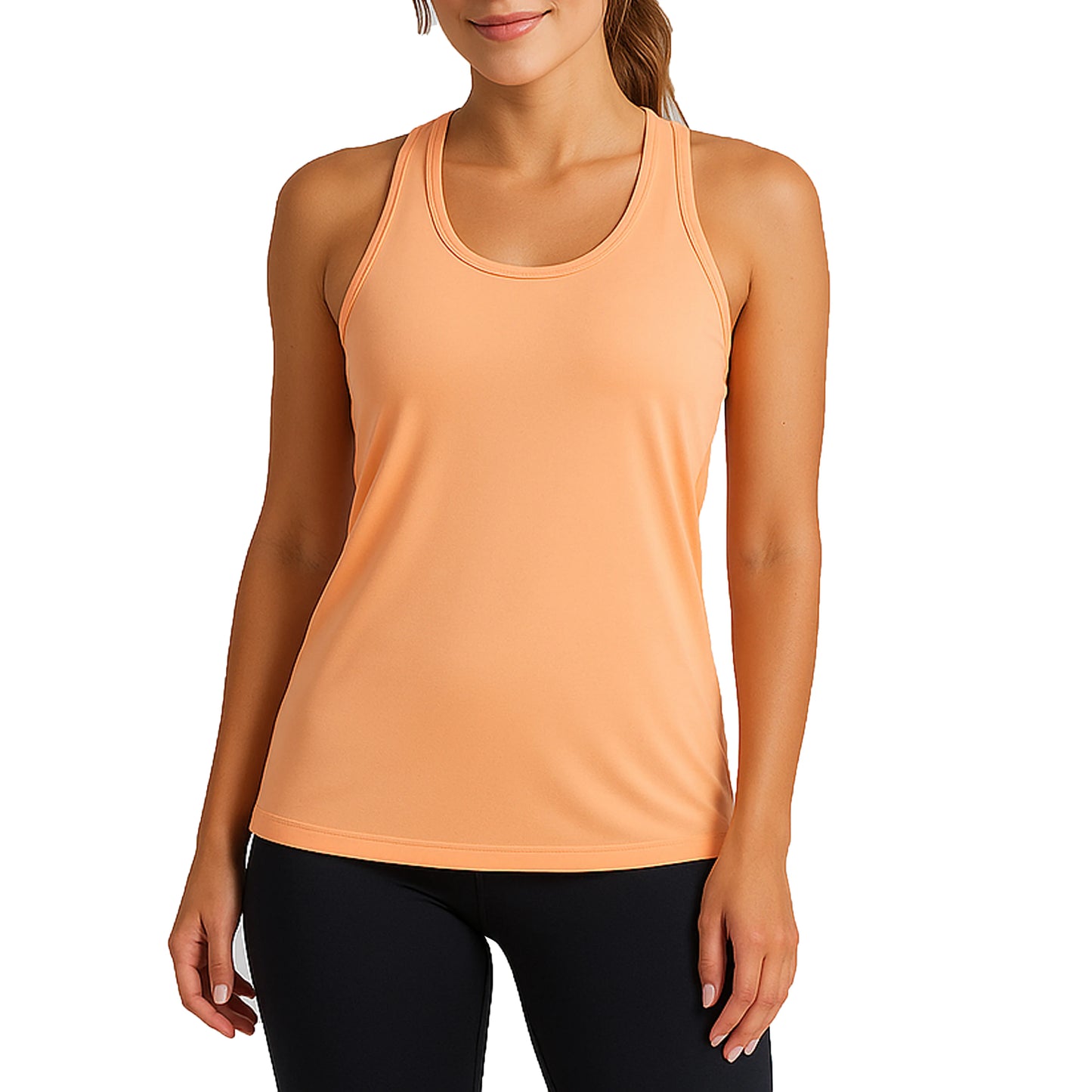 Womens Moisture Wicking Racerback Tanks