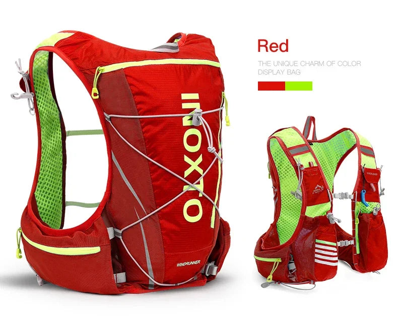 Running Hydrating Vest Backpack 8L Cycling Hydration Vest Running Backpack Hiking Marathon Hydrating Bicycle Sports Vest