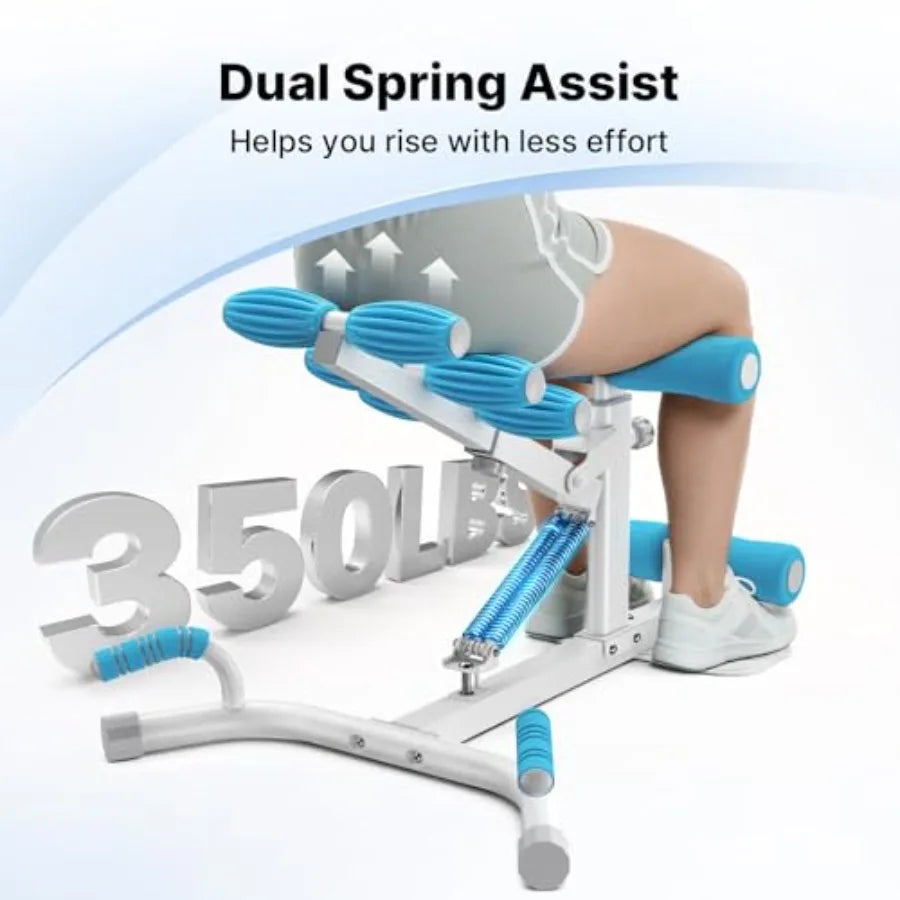 Deep Squat Machine for Women Adjustable Glutes Trainer Machine Core Leg Exercise Push Up Board Workout Equipment at Home
