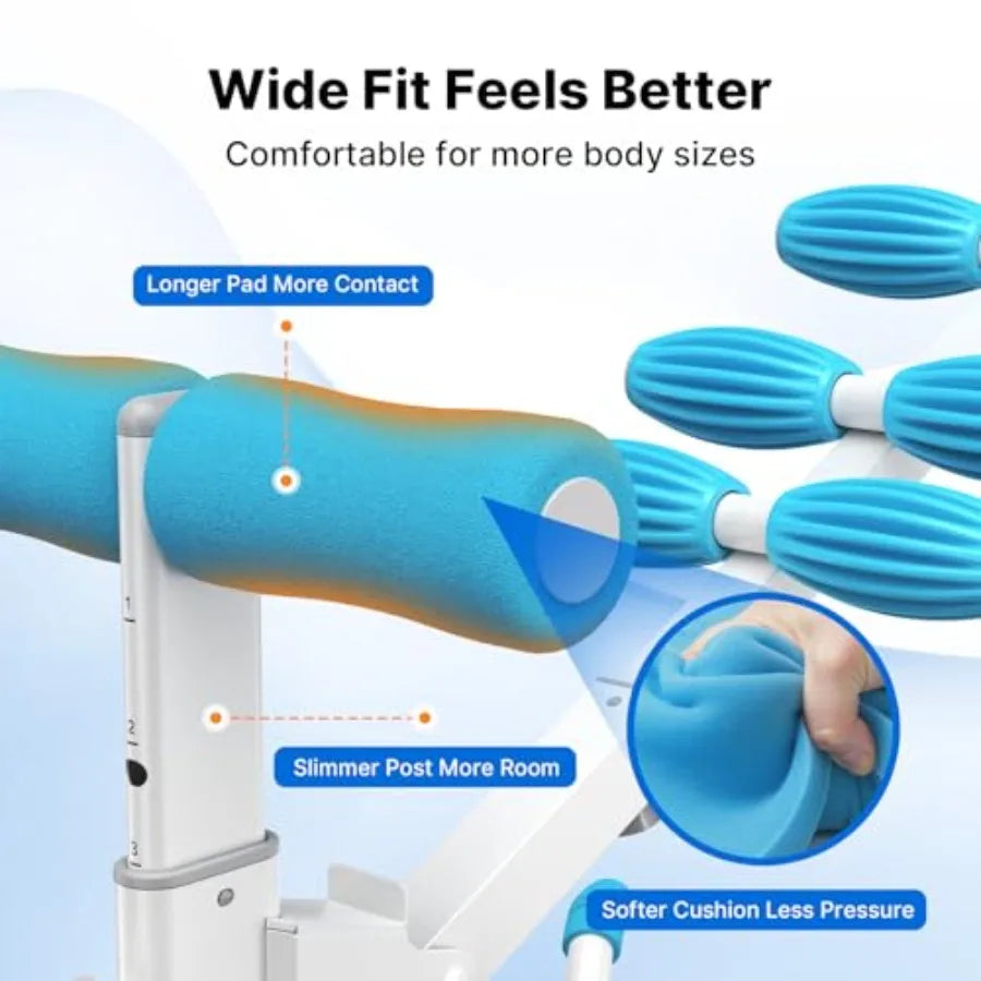 Deep Squat Machine for Women Adjustable Glutes Trainer Machine Core Leg Exercise Push Up Board Workout Equipment at Home