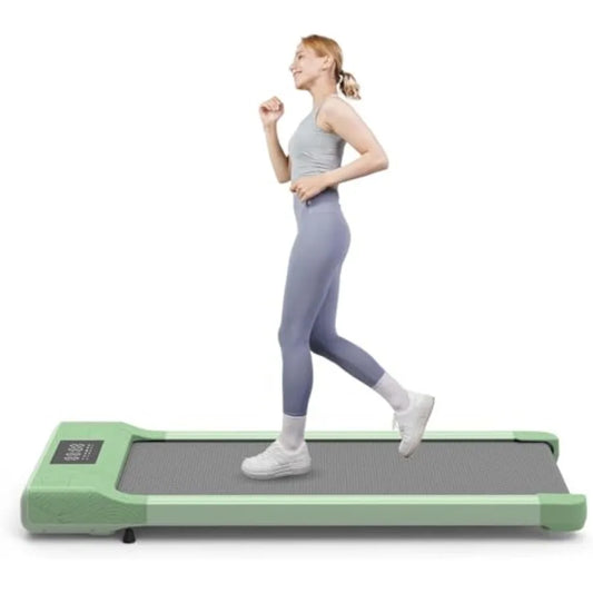 Walking Pad, Under Desk Treadmill for Home, Portable Mini Treadmill, No-Assembly Treadmills, App/Remote Control, Led Display, Wa