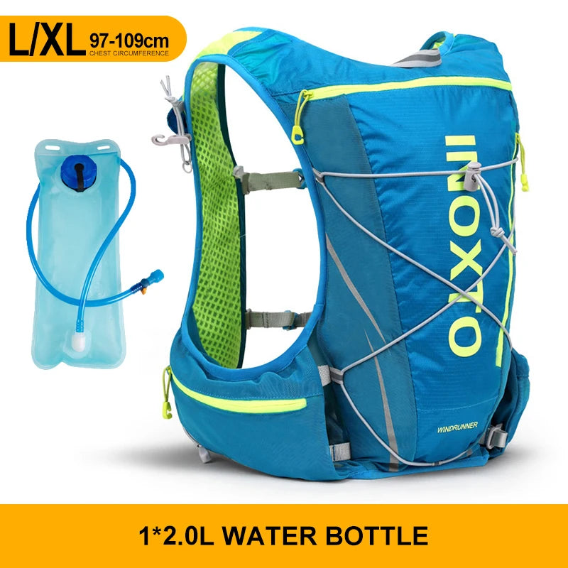 Running Hydrating Vest Backpack 8L Cycling Hydration Vest Running Backpack Hiking Marathon Hydrating Bicycle Sports Vest