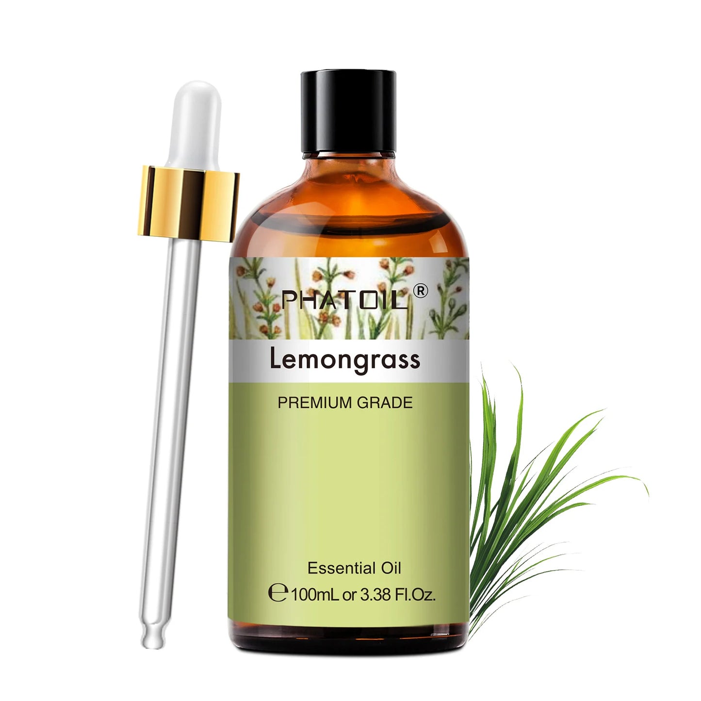 PHATOIL 2pcs/1pcs Lavender Aromatherapy Essential Oil For Diffuser,Candle Making-100ml Eucalyptus Jasmine Vanilla Cinnamon Oils