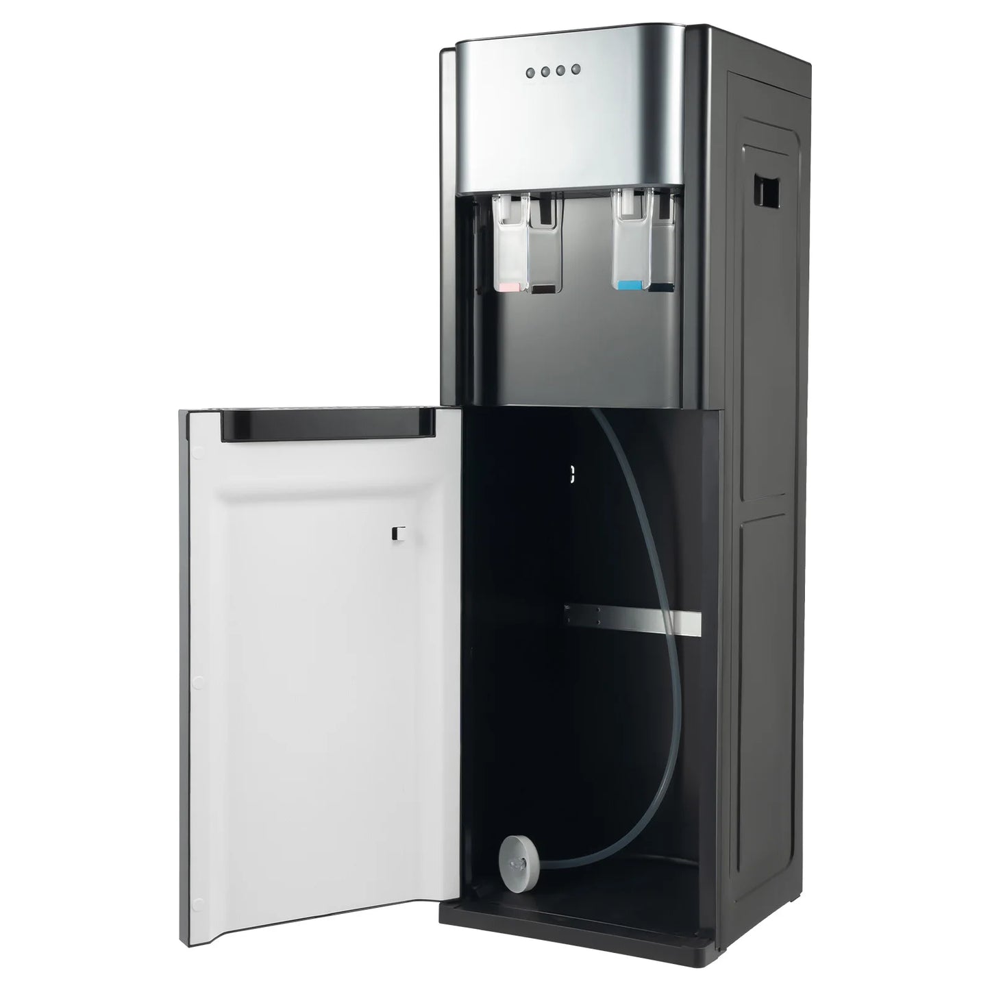 Water Cooler Dispenser, Hot and Cold Water Cooler with Bottom Load, 450W Heating 70W Cooling, Standalone Dispenser for Home