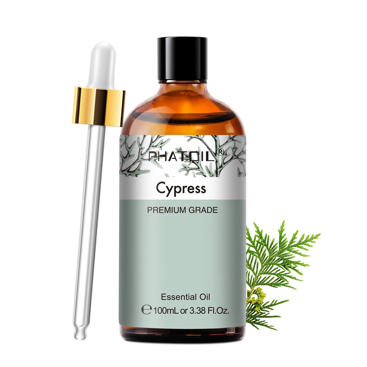 PHATOIL 2pcs/1pcs Lavender Aromatherapy Essential Oil For Diffuser,Candle Making-100ml Eucalyptus Jasmine Vanilla Cinnamon Oils