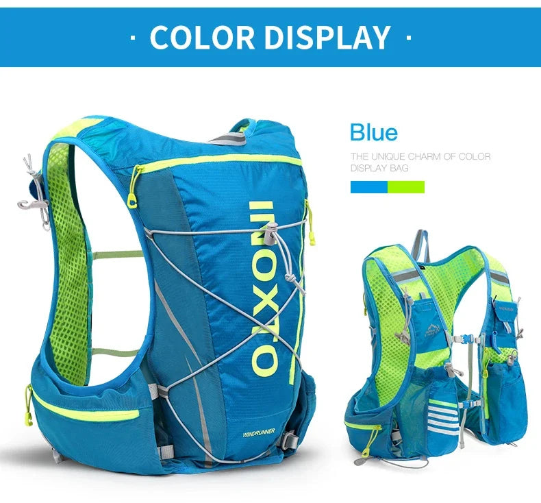 Running Hydrating Vest Backpack 8L Cycling Hydration Vest Running Backpack Hiking Marathon Hydrating Bicycle Sports Vest
