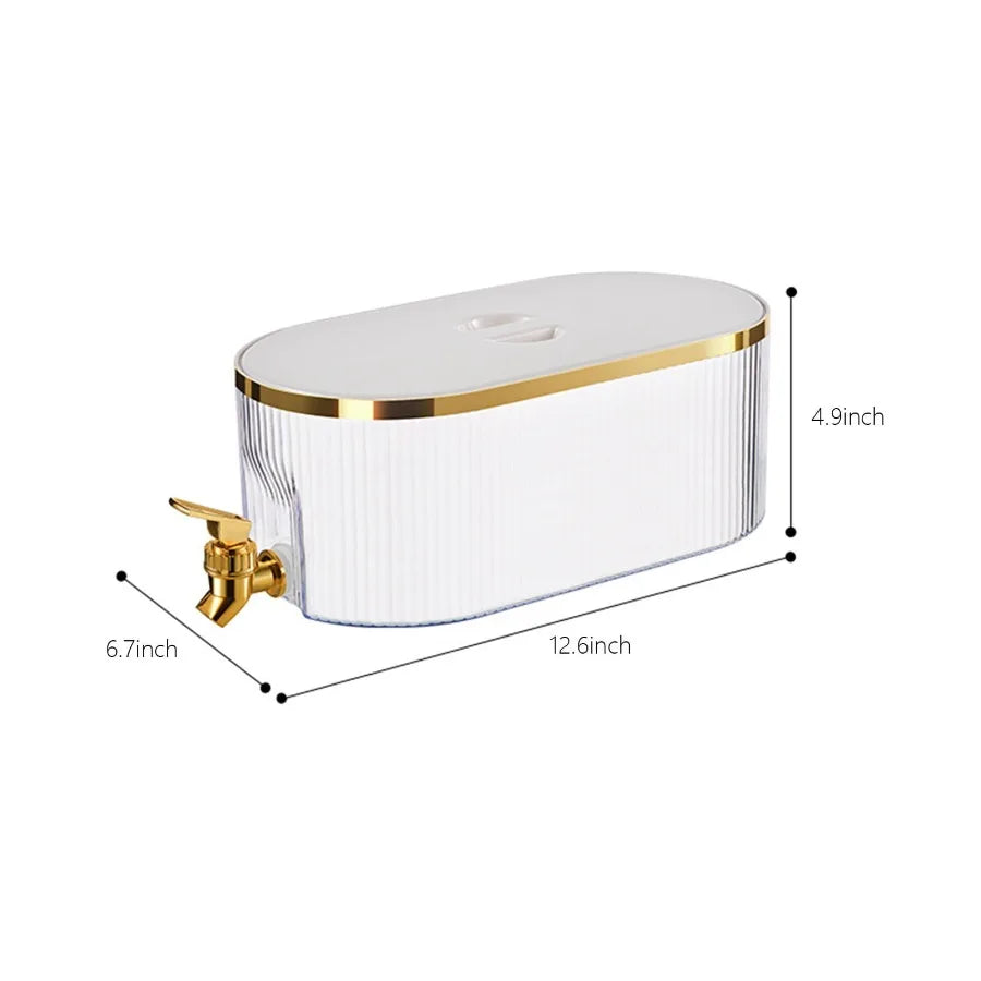 1.5 Gallon Drink Dispenser Drink Dispenser for Fridge Drink Dispenser with Spigot Beverage Dispensers Drink Dispenser Plastic