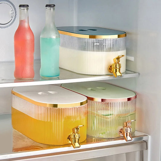 1.5 Gallon Drink Dispenser Drink Dispenser for Fridge Drink Dispenser with Spigot Beverage Dispensers Drink Dispenser Plastic