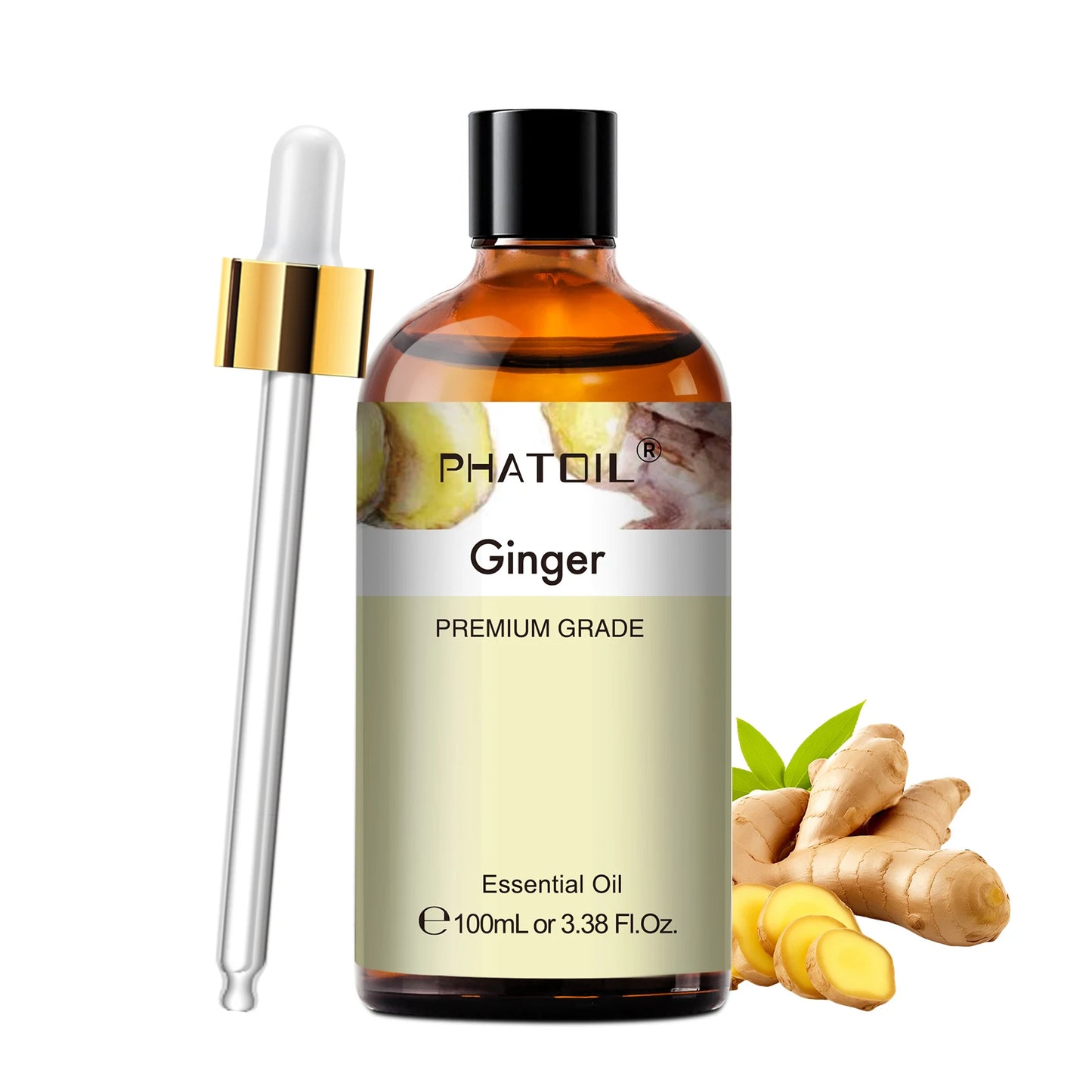 PHATOIL 2pcs/1pcs Lavender Aromatherapy Essential Oil For Diffuser,Candle Making-100ml Eucalyptus Jasmine Vanilla Cinnamon Oils