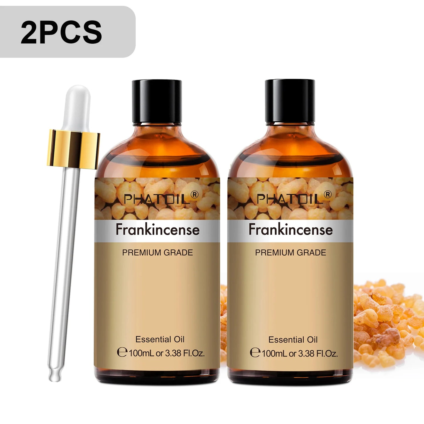 PHATOIL 2pcs/1pcs Lavender Aromatherapy Essential Oil For Diffuser,Candle Making-100ml Eucalyptus Jasmine Vanilla Cinnamon Oils