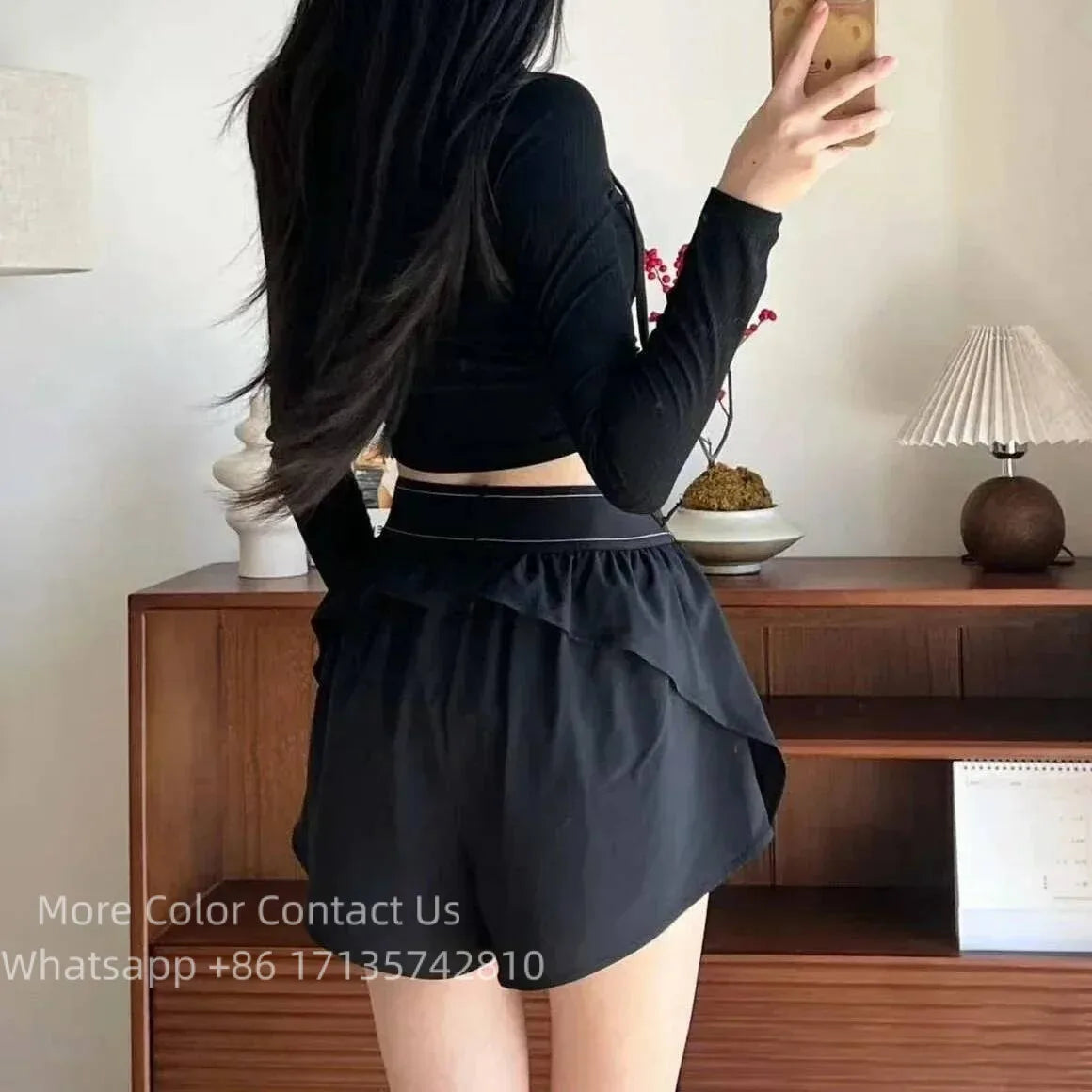 2026 Lo Yoga - Casual Loose-Fit Sportswear For Women Anti-Exposure Soft High-Waisted Shorts Breathable Quick-Dry